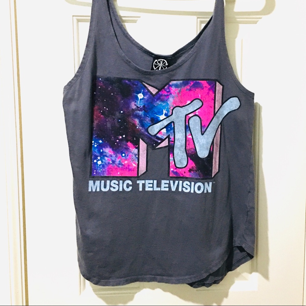 T-shirt sale $7 or 2/$10!!! MTV vintage style graphic tank top
